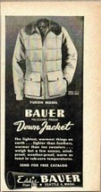 1948 Print Ad Eddie Bauer Yukon Model Down Jackets Seattle,MI - $8.58