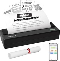 Rongta Portable Printer Wireless For Travel, Bluetooth Thermal Printer, ... - $90.97
