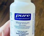 Pure Encapsulations Magnesium Glycinate 120mg 90 Capsules Ex 9/25 - $23.28