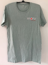 Maru Sushi &amp; Grill Restaurant Teal T Shirt Top Small - £799.35 GBP