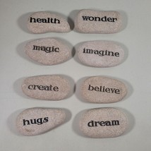 Inspirational Rocks Health, Magic, Create, Hugs, Wonder, Imagine, Believe, Dream - £16.02 GBP