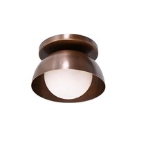Single Shade brass light ceiling lamp Italian light mid-century Lamp focus Light - £113.35 GBP