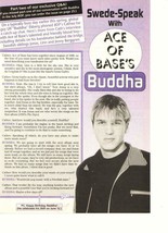 Ace of Base Smashing Pumpkins teen magazine pinup clipping swede speak Bop 90&#39;s - £1.59 GBP