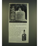1990 Jack Daniels Whiskey Ad - All goods worth price charged - £14.78 GBP