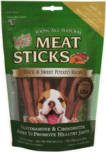 Loving Pets Meat Sticks Duck and Sweet Potato 6 oz Loving Pets Meat Sticks Duck  - £11.69 GBP