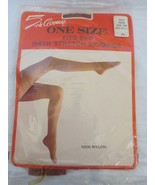 1 PR VINTAGE 5th Avenue sheer Stretch Seamless Tahiti stockings 8 1/2-11 - $20.00