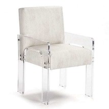 Megan Ashley Acrylic Arm Chair - £982.00 GBP