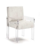 Megan Ashley Acrylic Arm Chair - £979.55 GBP