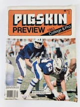 Pigskin Preview Magazine 1983 College &amp; Pro Football Ed Duke Ben Bennett... - £7.52 GBP