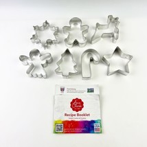 Christmas Cookie Cutter 7Pc Set Ann Clark Gingerbread Tree Star Angel Re... - £15.71 GBP