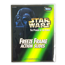 Star Wars Freeze Frame Action Slides Vintage Holder Album 1997 POTF Kenner USA - £30.82 GBP