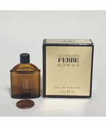Ferre by Gianfranco for Men 0.17 fl.oz / 5 ml eau de toilette SPLASH mini - $38.93 CAD