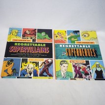 Lot of 2 Books Legion Regrettable Supervillains League Regrettable Superheroes - £14.31 GBP