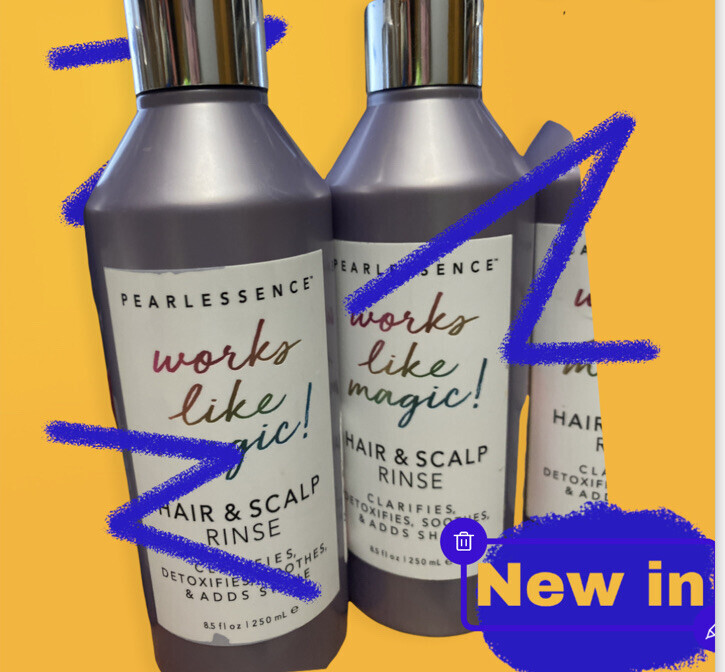 2 pack Detox Pearlessence WORKS LIKE MAGIC Hair &amp; Scalp Rinse 8.5oz Clar... - $35.20