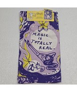 New Blue Q Printed Kitchen Dish Tea Towel Magic Is Totally Real Purple Y... - $10.79