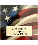 2001 Mid Maine Chapter of N.A.P.U.S. Postmasters Recipes Cookbook Vintag... - $20.98