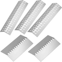 Grill Heat Plates Flavor Bars 5-Pack Stainless Steel For Bull Steer Premium BBQ - £70.96 GBP