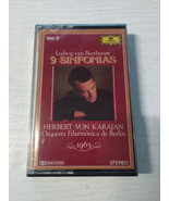 Beethoven Karajan Symphony N 3 Heroica Orquesta Berlin Tape Cassette New - $442.87 MXN