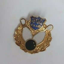 Vintage 200 Club Bowling Lapel Hat Pin - £4.12 GBP