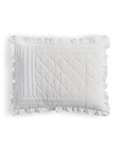 Martha Stewart Collection White Shop Standard Pillow Sham - £47.07 GBP