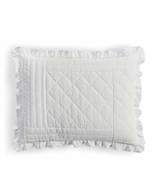 Martha Stewart Collection White Shop Standard Pillow Sham - £47.94 GBP