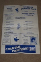 Susan Raye, Wheeler County Fair, Fossil, Oregon Poster, 14X22 Hee Haw, Singer - $28.33