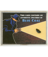 Shadow Knows OTR Old Time Radio Sponsor Authentic Blue Coal Specimen Pro... - $940.64 MXN