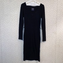Vintage Abercrombie &amp; Fitch Small Cable Knit Maxi Length Sweater Dress - £47.85 GBP