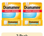 Dramamine Motion Sickness Relief, 50 mg Original Formula (2x12ct Tablets... - $13.08
