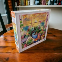 Buffalo Succulent Puzzle Large 300 Pieces 02760 Good Vibes Hippie Candle... - $13.10