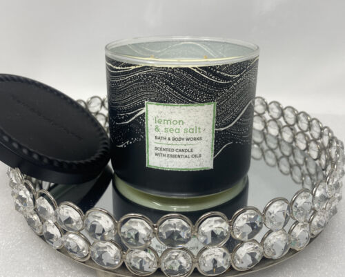 Primary image for Bath & Body Works 3-wick Scented Candle Lemon & Sea Salt 3 - Wick Candle.