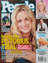 PEOPLE Magazine Apr 2014: The Pistorius Trial, Josh Charels, Jen Aniston - £3.98 GBP