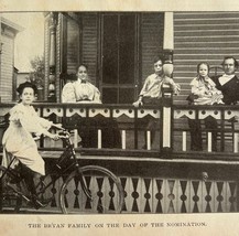 Hon William Bryan&#39;s Family 1900 Print New Declaration History Struggle D... - $29.99