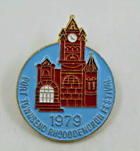Port Townsend Rhododendron Festival 1979 Washington WA Collectible Pin S... - £17.19 GBP