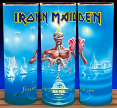 Iron Maiden Seventh Son of a Seventh Son Heavy Metal Cup Mug Tumbler 20oz - £14.75 GBP