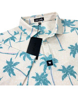 Bad Birdie Chasin Shades Golf Polo Mens Size Small Palm tree UPF 50+ Sho... - $54.66 CAD