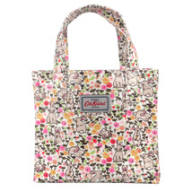 Cath Kidston Small Bookbag Water Resistant Lunch Bag Bunny Meadow Rabbit Flowers - £14.88 GBP