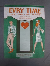 Antique 1900s &quot;Ev&#39;ry Time&quot; Sheet Music #233 - £15.58 GBP