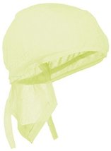 YELLOW Doo Rag Skull Cap Cotton Bandana Chemo Headscarf - £7.97 GBP