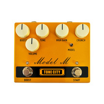 TONE CITY Model M Distortion Preamp Guitar Effect Pedal New - £56.92 GBP