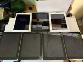 Lot Of 7 iPads Not Tested - Untested - A1396 A1416 A1474 A1395 A1566 16G... - $161.49