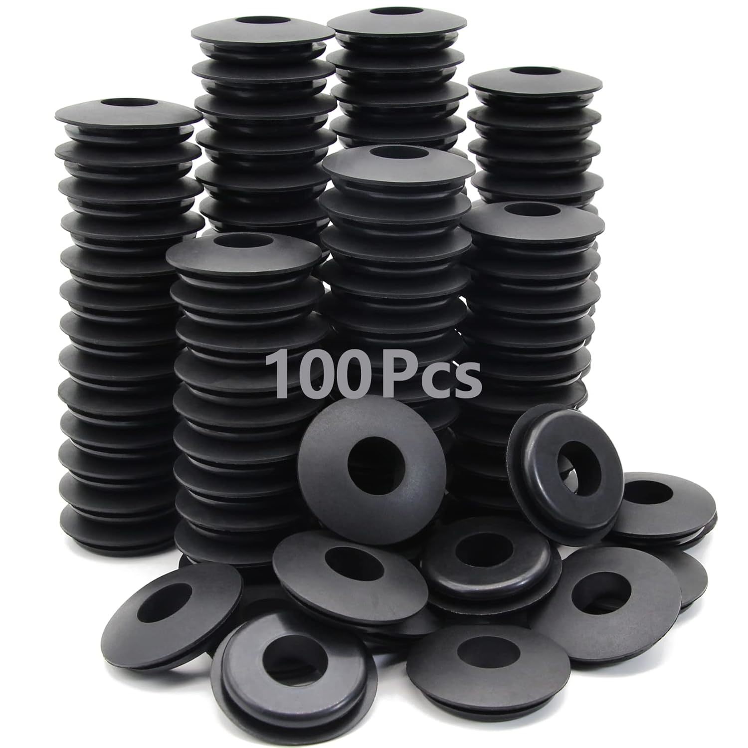 100Pcs Glad Hand Seals Rubber Truck Gladhand Seals Black, Parts Number 1... - $37.97