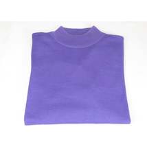 Men PRINCELY Soft Comfortable Merinos Wool Sweater Knits Mock 1011-00 Lilac image 3