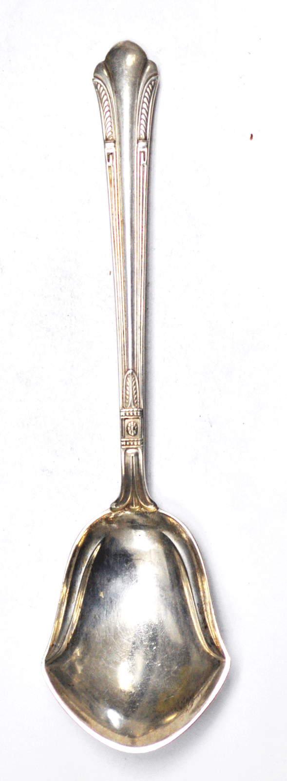Sterling Silver Gorham Shamrock Sugar Spoon 6" - $29.69