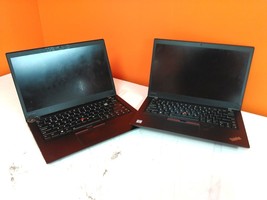 Defective Lot of 2 Lenovo ThinkPad T470s Laptop i7-7600U 2.8GHz 8GB 0HD AS-IS - £106.83 GBP