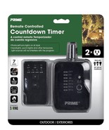 Remote-Control COUNTDOWN TIMER - Works w/CFL, LED &amp; INCANDESCENT - Prime - $7.87