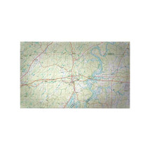 Betsy Drake 18 x 24 in. Logan Martin Lake AL Nautical Map Door Mat - $63.60 CAD