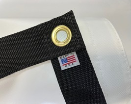 Tarp, Heavy Duty, White, Waterproof, 18 Oz. Vinyl w/ Reinforced Edges - $39.37+