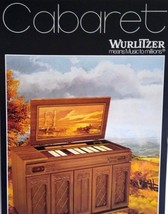 Wurlitzer Cabaret Boats Jukebox Flyer Original Phonograph Music Art 8.25&quot; x 11.5 - £21.91 GBP