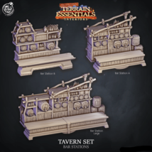 3D Printed Cast n Play Tavern Bar Stations Terrain Essentials 28mm 32mm D&D - $27.02 CAD - $108.52 CAD